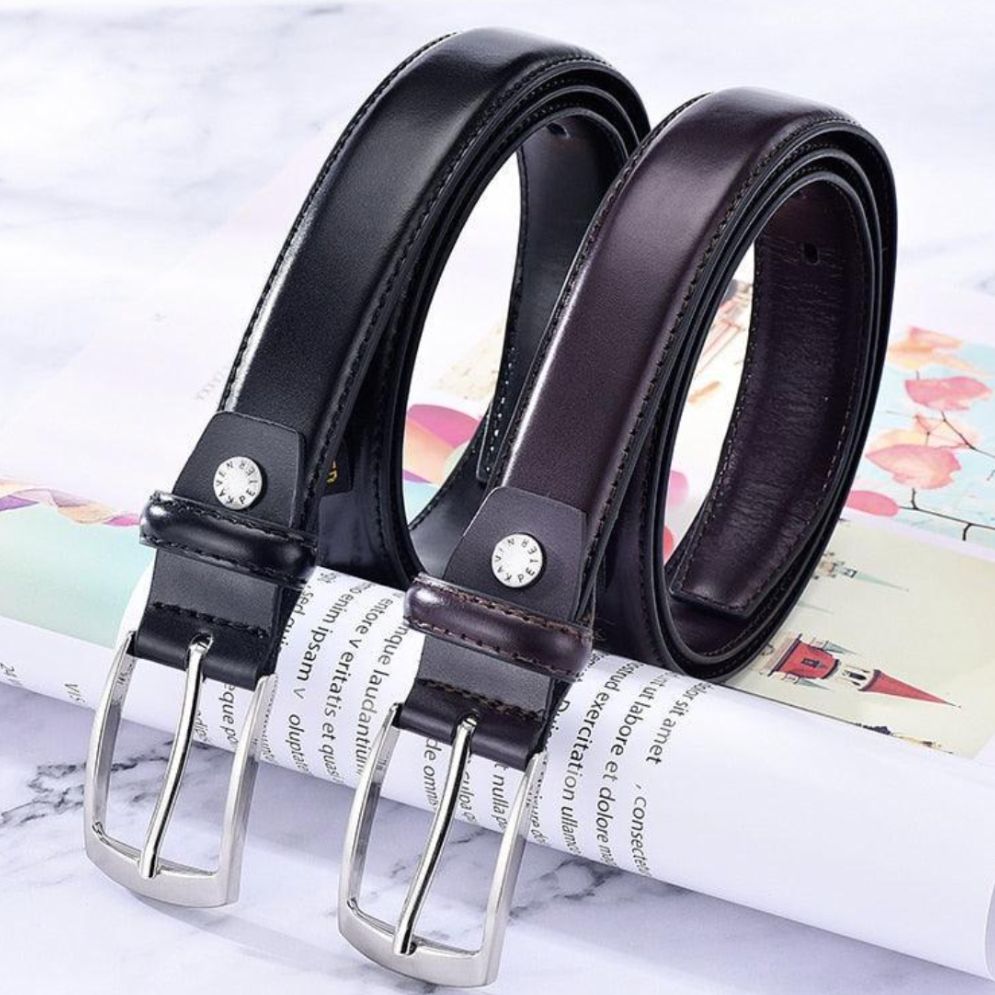 Ceinture Souple en Cuir Pleine Fleure pour Homme - La Ceinturerie