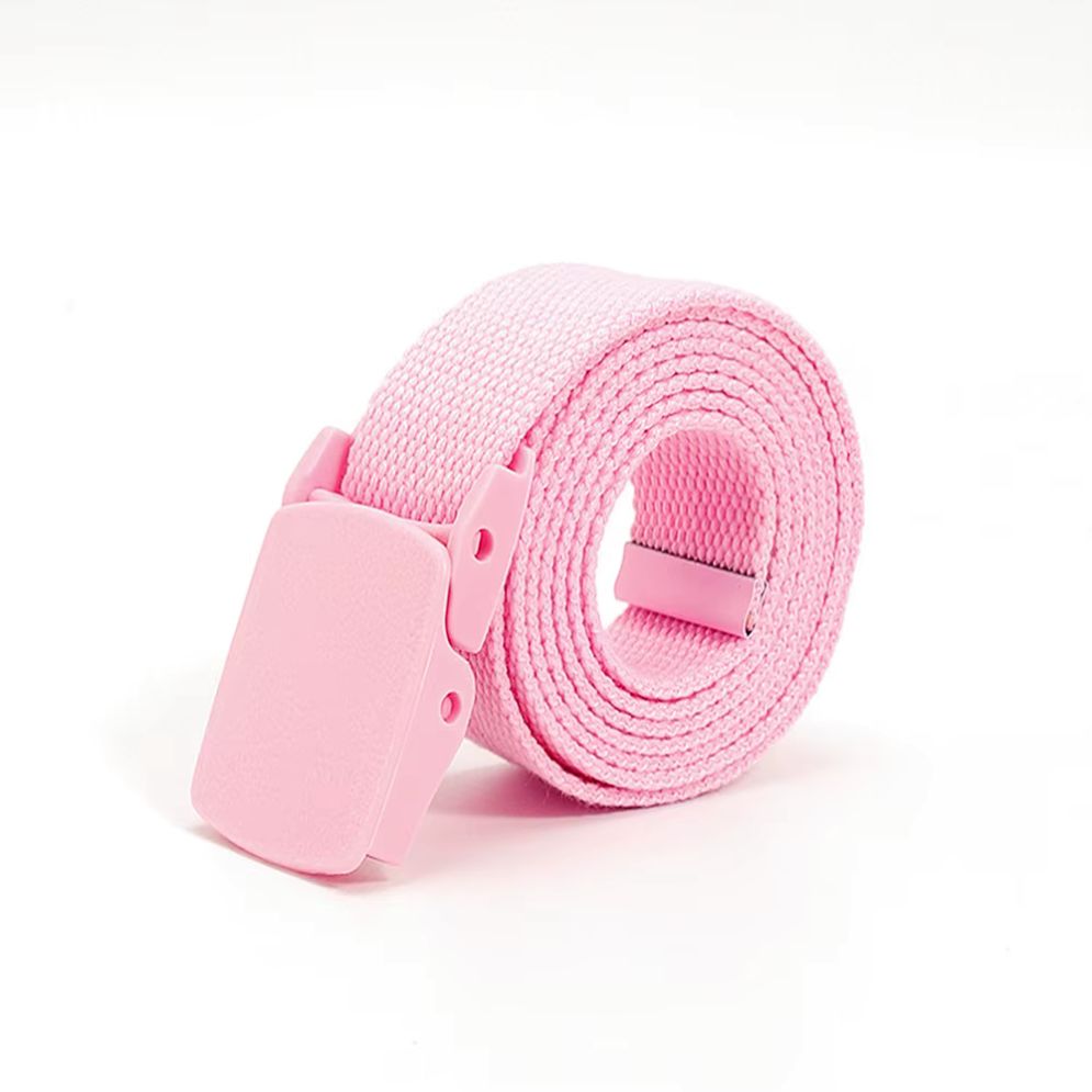 Ceinture Tactique Colorée pour Enfants en Polyester Rose