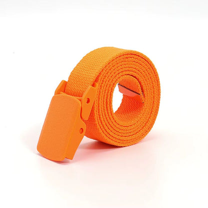 Ceinture Tactique Colorée pour Enfants en Polyester Orange