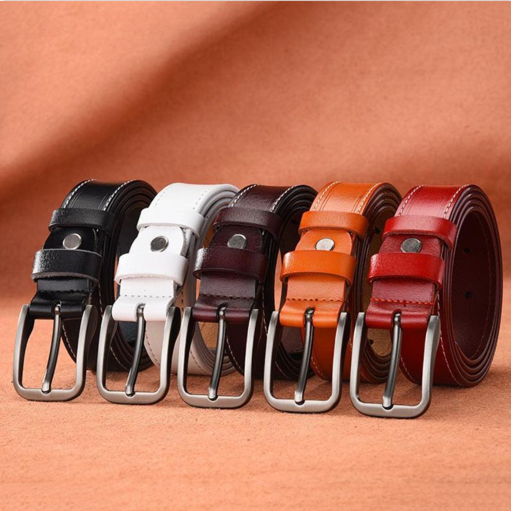 Ceinture Tendance à Boucle Rectangulaire