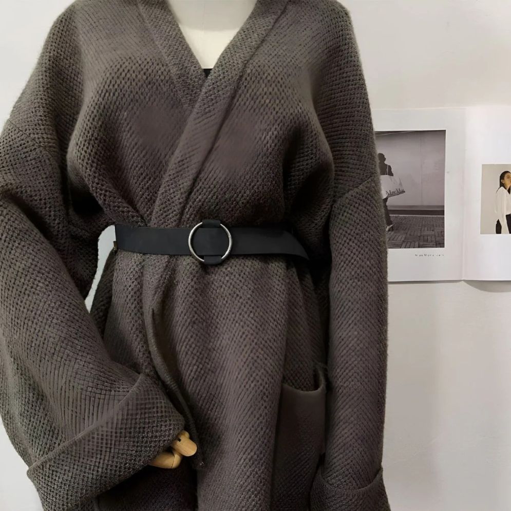 Ceinture Tendance à Boucle Ronde Femme Modèle Jessie - La Ceinturerie
