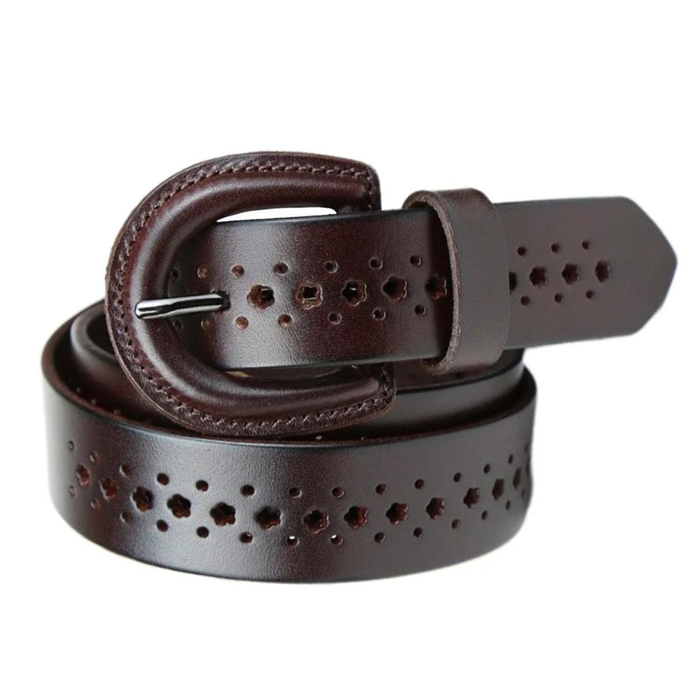 Ceinture Toute Habillée de Cuir Femme Modèle Pénélope - La Ceinturerie


