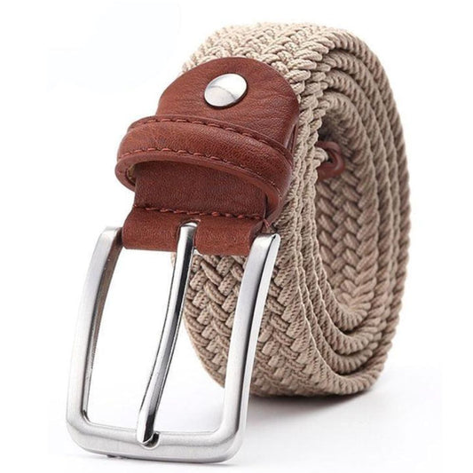 Ceinture Tressée Élastique pour Homme - La Ceinturerie

