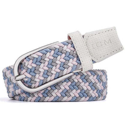 Ceinture Tressée Élastique pour Femme - La Ceinturerie