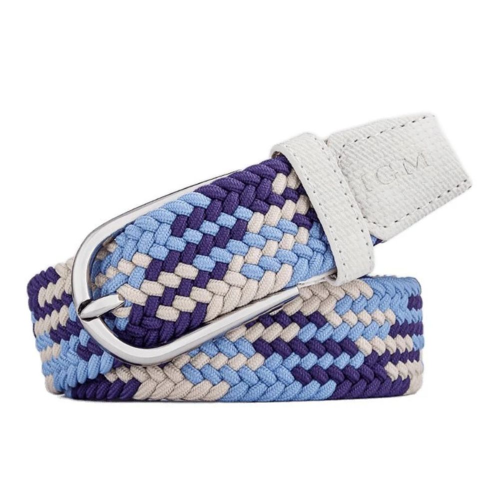 Ceinture Tressée Élastique pour Femme Modèle Helene - La Ceinturerie