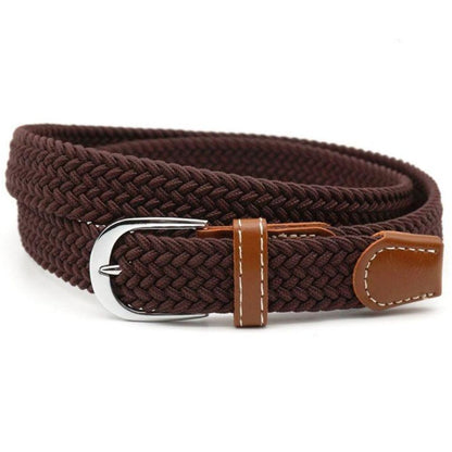 Ceinture Tressée Élastique pour Femme Modèle Marta - La Ceinturerie
