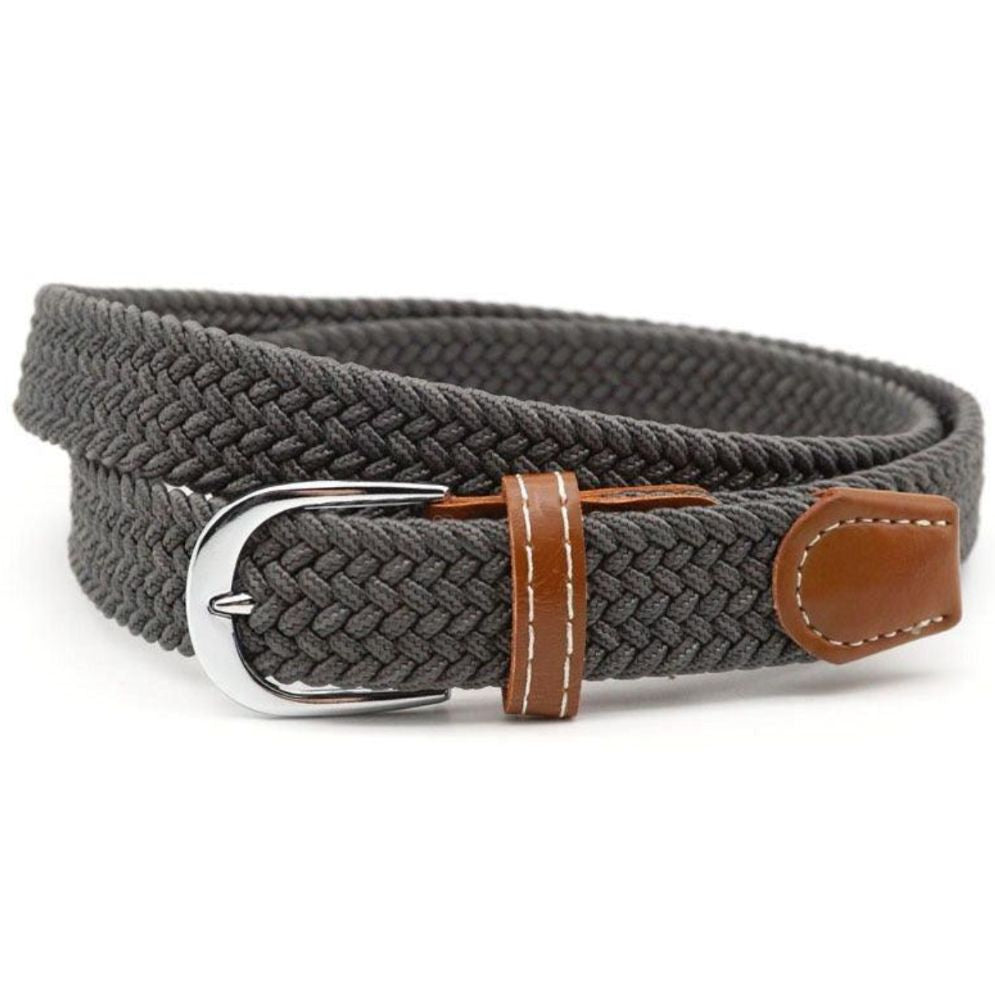 Ceinture Tressée Élastique pour Femme Modèle Marta - La Ceinturerie
