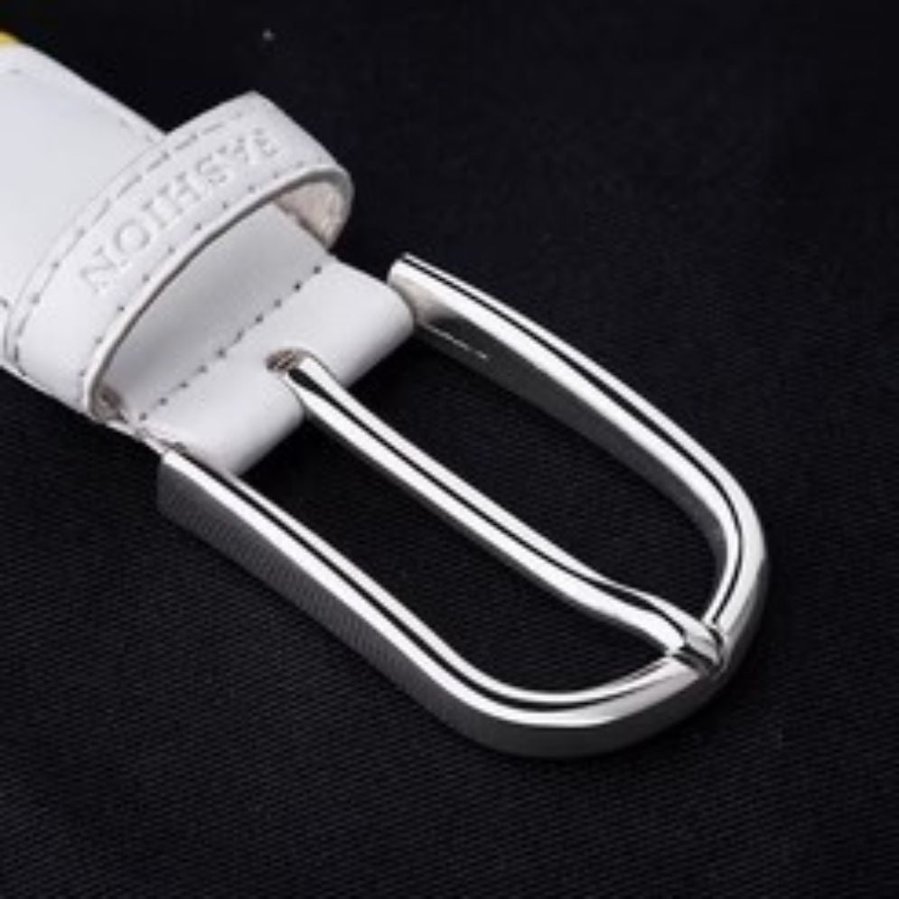 Ceinture Tressée Élastique pour Femme Modèle Telica - La Ceinturerie