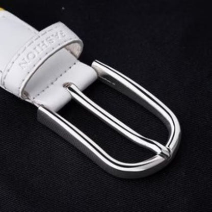 Ceinture Tressée Élastique pour Femme Modèle Telica - La Ceinturerie