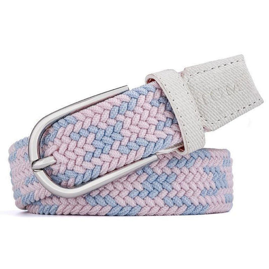 Ceinture Tressée Élastique pour Femme - La Ceinturerie