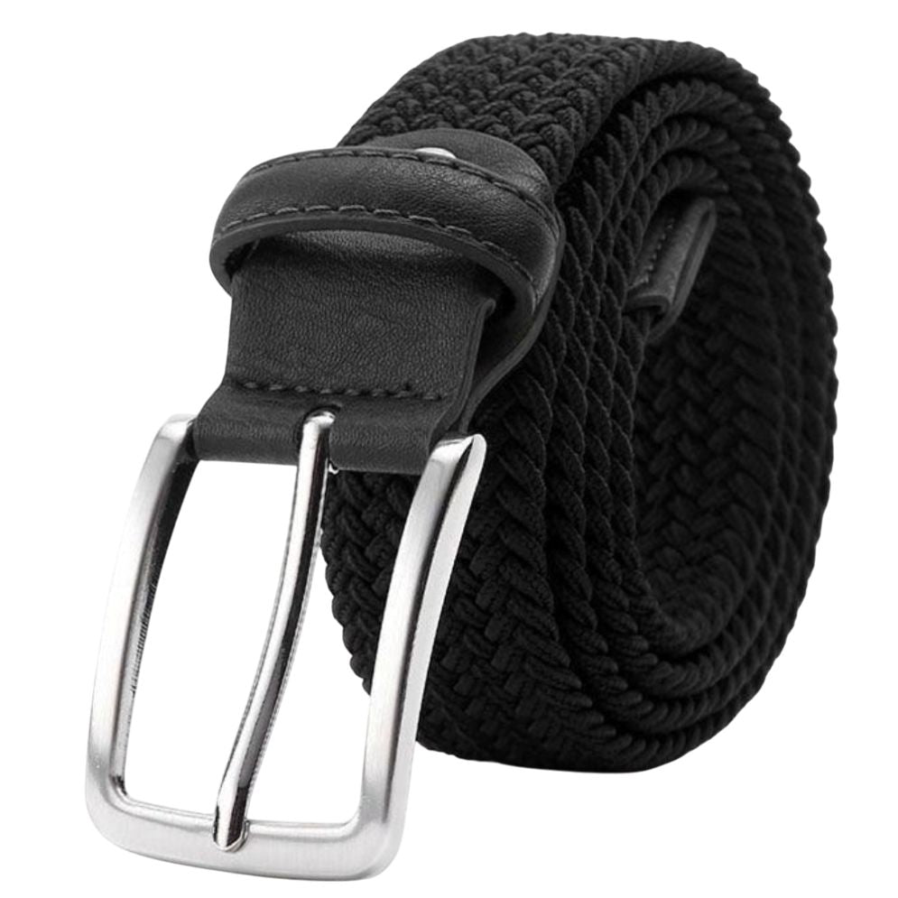 Ceinture Tressée Élastique pour Homme - La Ceinturerie