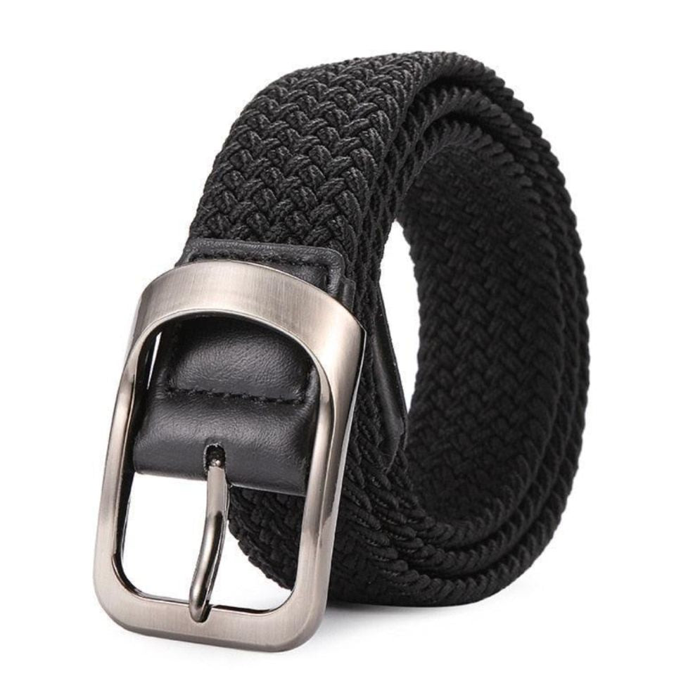 Ceinture Tressée Élastique pour Homme Modèle Axel - La Ceinturerie