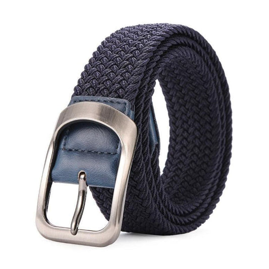Ceinture Tressée Élastique pour Homme Modèle Axel - La Ceinturerie