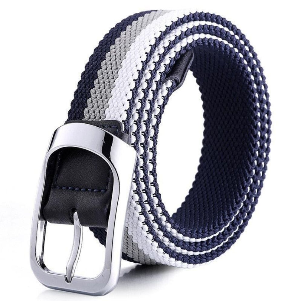 Ceinture Tressée Élastique pour Homme Modèle Baldo - La Ceinturerie