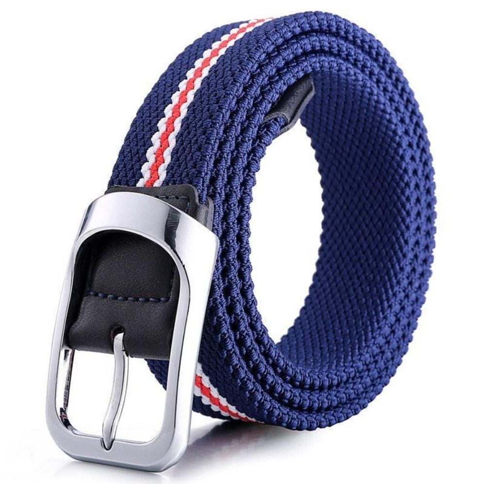 Ceinture Tressée Élastique pour Homme Modèle Baldo - La Ceinturerie