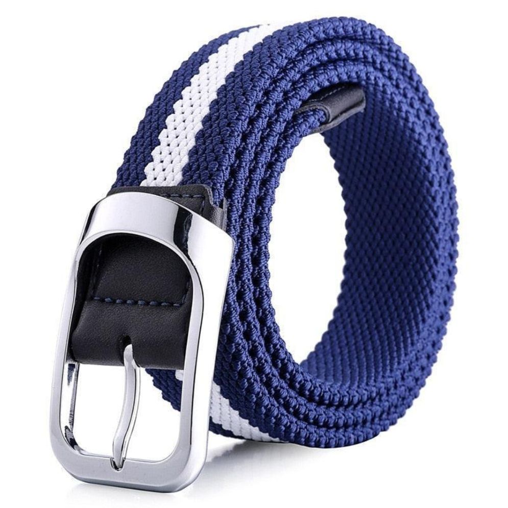 Ceinture Tressée Élastique pour Homme Modèle Baldo - La Ceinturerie