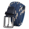 Ceinture Tressée Élastique pour Homme Modèle Thomas - La Ceinturerie