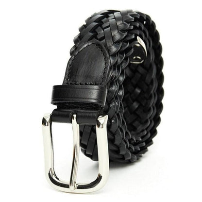 Ceinture Tressée en Cuir Modèle Ryland - La Ceinturerie