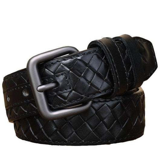 Ceinture Tressée en Cuir Modèle Tobiasz