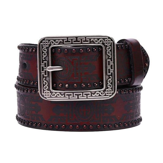 Ceinture Western en Cuir Homme Modèle Oraz - La Ceinturerie