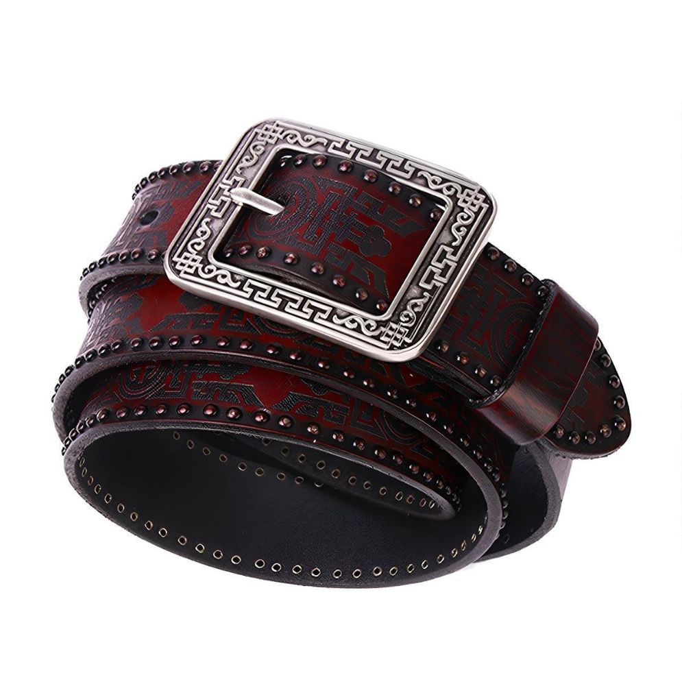 Ceinture Western en Cuir Homme Modèle Oraz - La Ceinturerie