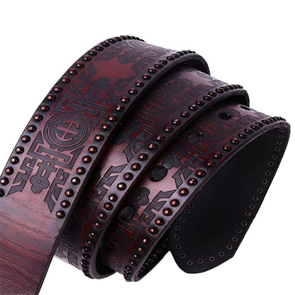 Ceinture Western en Cuir Homme Modèle Oraz - La Ceinturerie