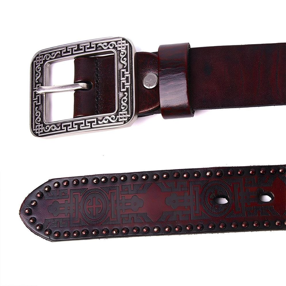 Ceinture Western en Cuir Homme Modèle Oraz - La Ceinturerie