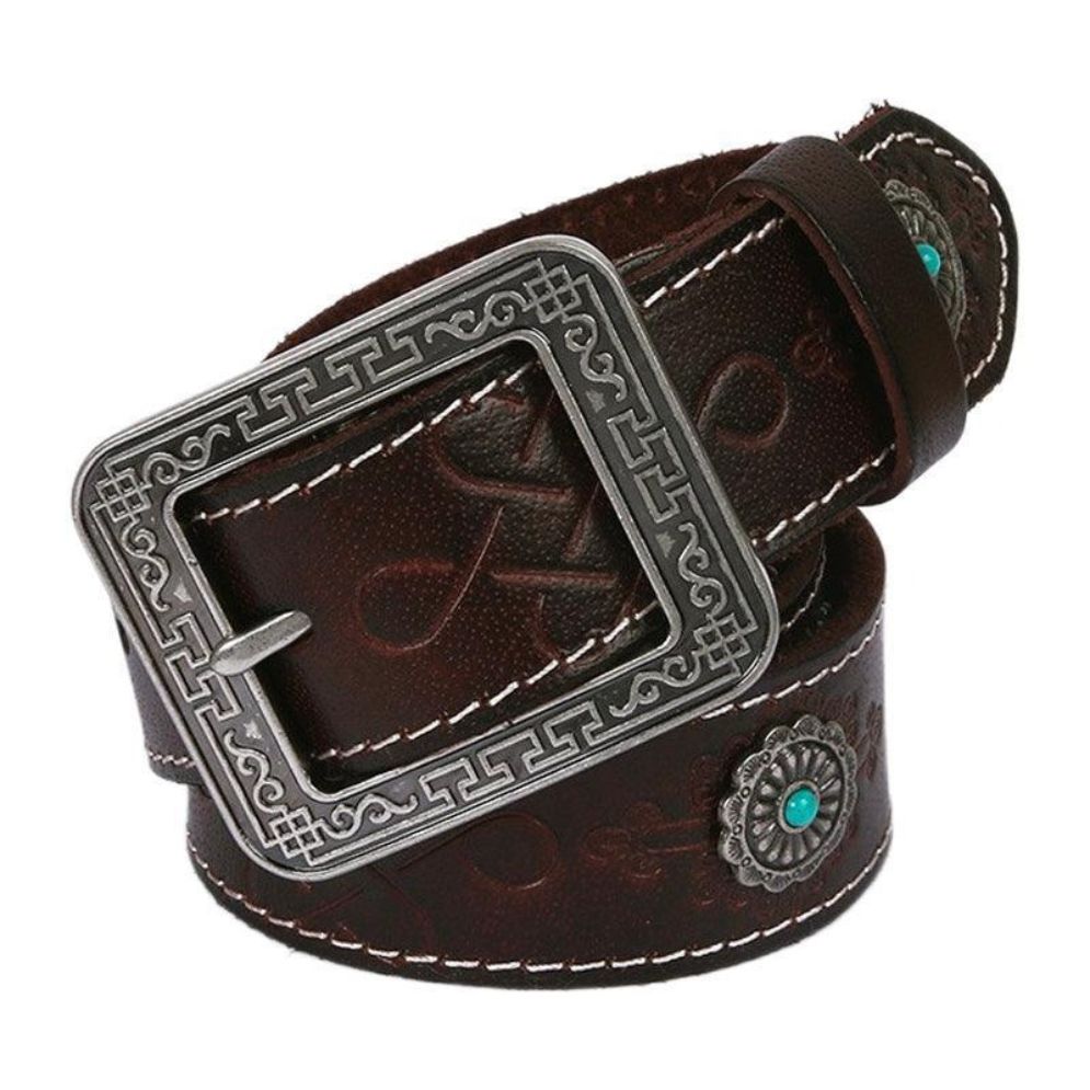 Ceinture Western en Cuir Modèle Freda