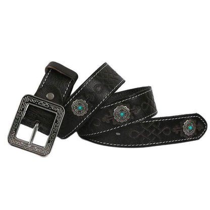 Ceinture Western en Cuir Modèle Freda