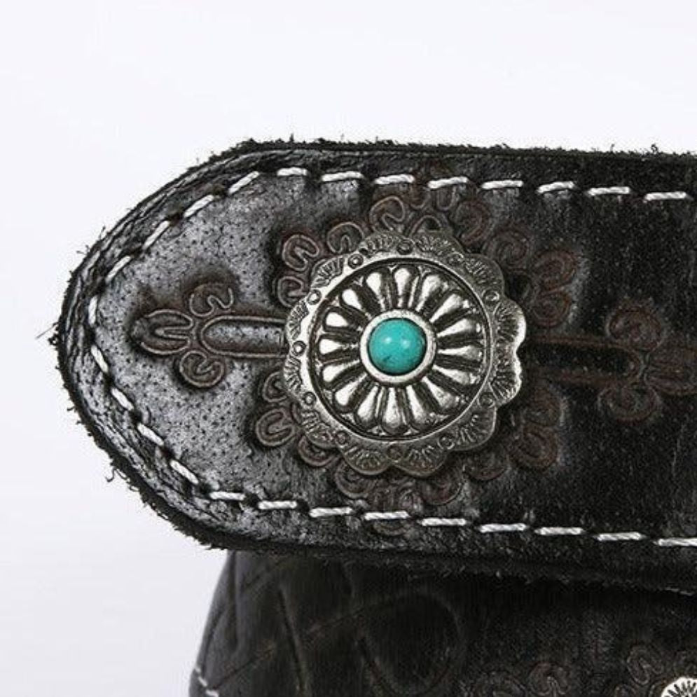Ceinture Western en Cuir Modèle Freda