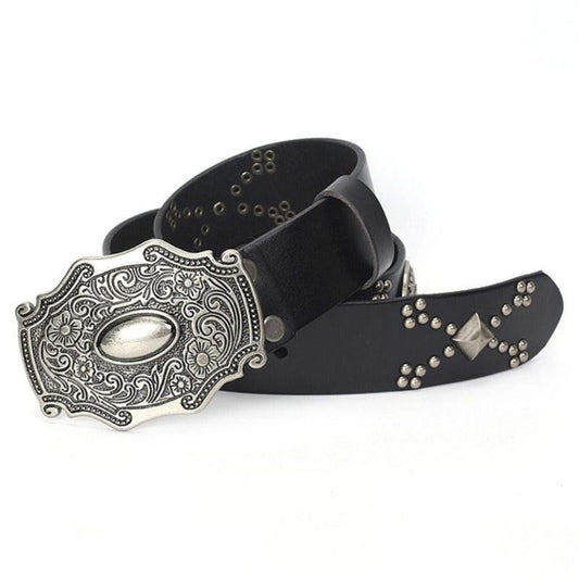 Ceinture Western en Cuir Modèle Itzel - La Ceinturerie

