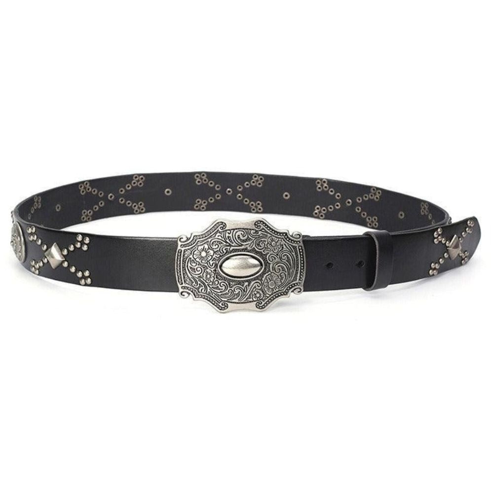 Ceinture Western en Cuir Modèle Itzel - La Ceinturerie
