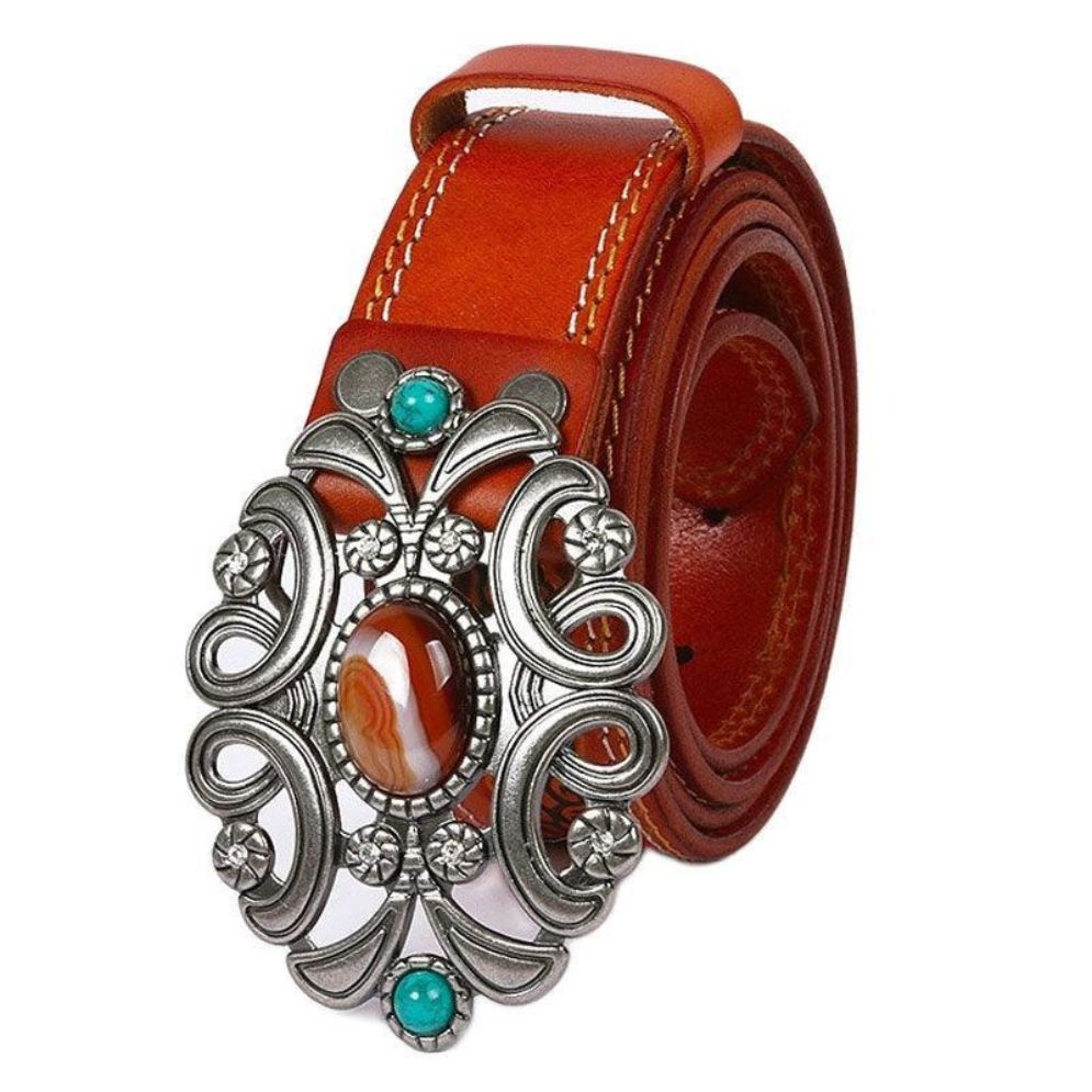Ceinture Western en Cuir Modèle Ofelia - La Ceinturerie
