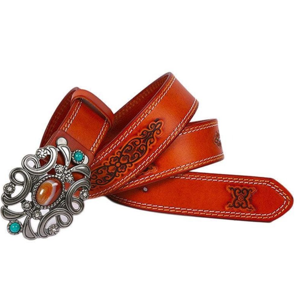 Ceinture Western en Cuir Modèle Ofelia - La Ceinturerie