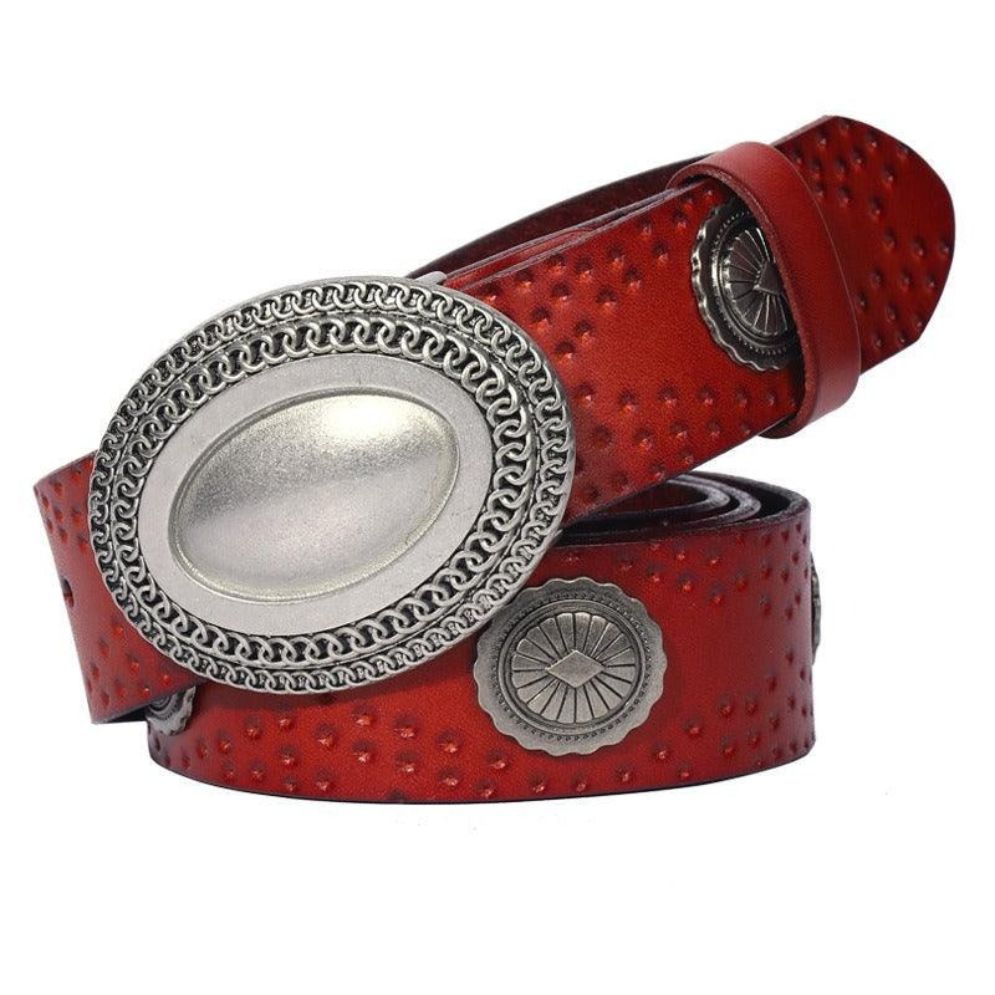 Ceinture Western en Cuir Modèle Ornella - La Ceinturerie
