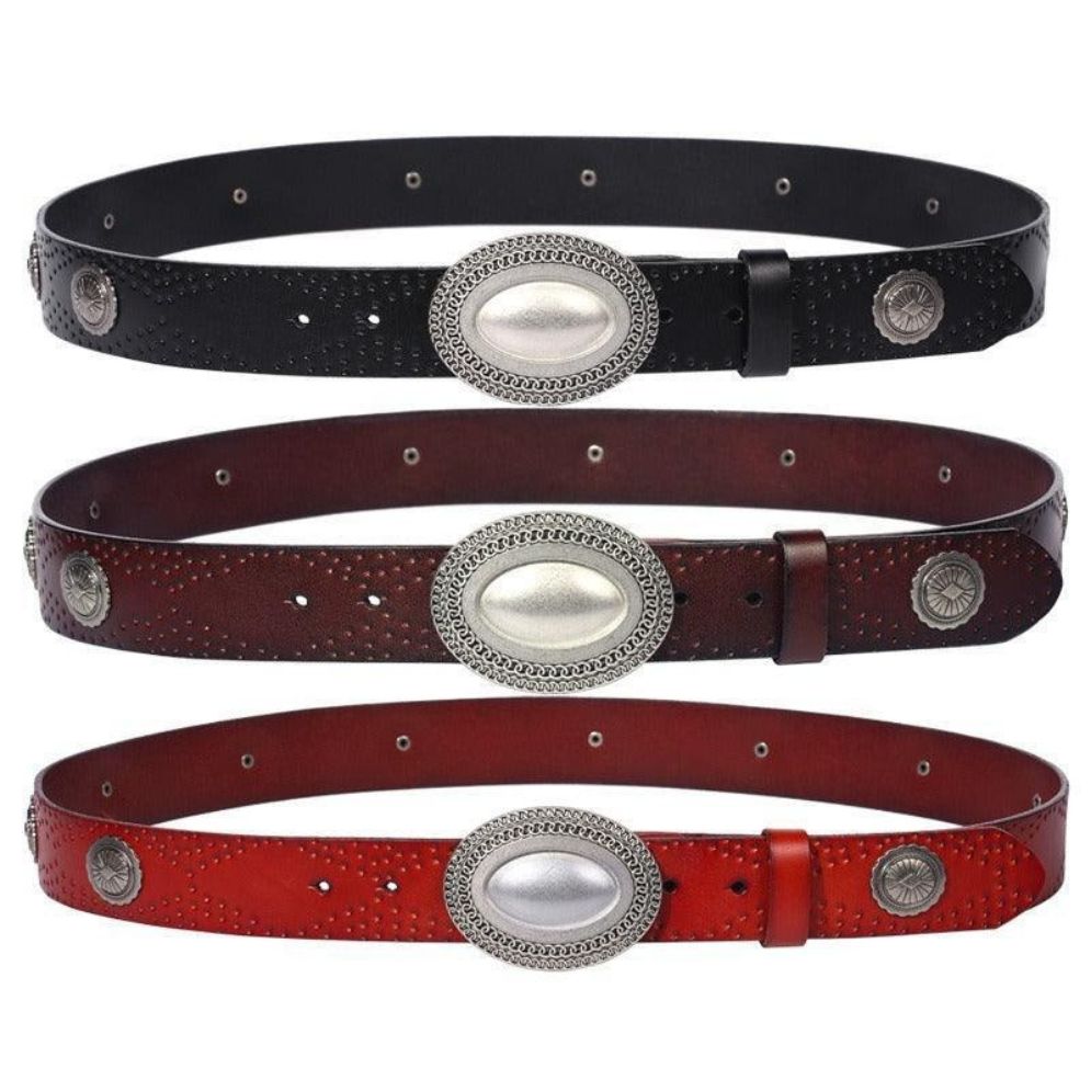 Ceinture Western en Cuir Modèle Ornella - La Ceinturerie
