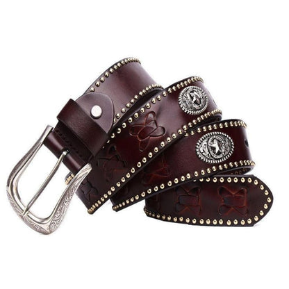 Ceinture Western en Cuir Modèle Shima  La Ceinturerie

