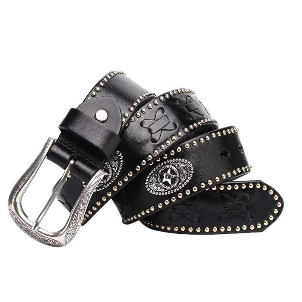 Ceinture Western en Cuir Modèle Shima  La Ceinturerie
