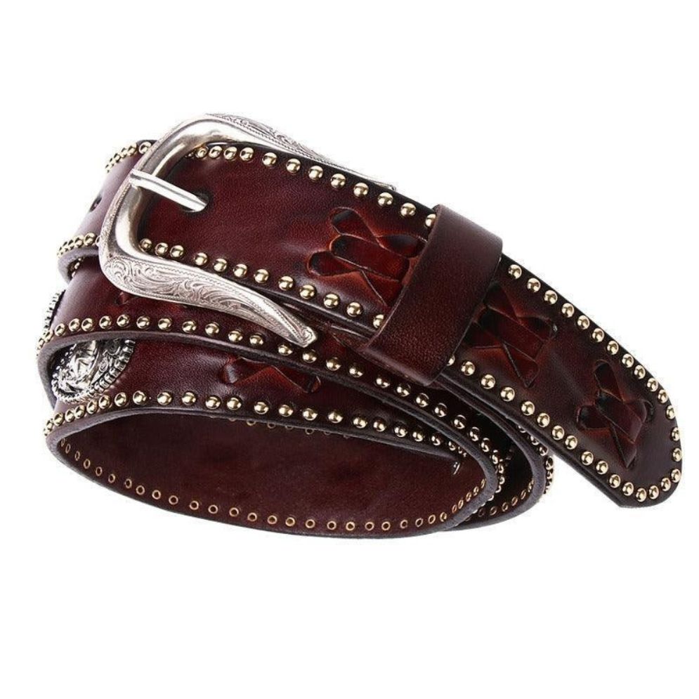 Ceinture Western en Cuir Modèle Shima  La Ceinturerie
