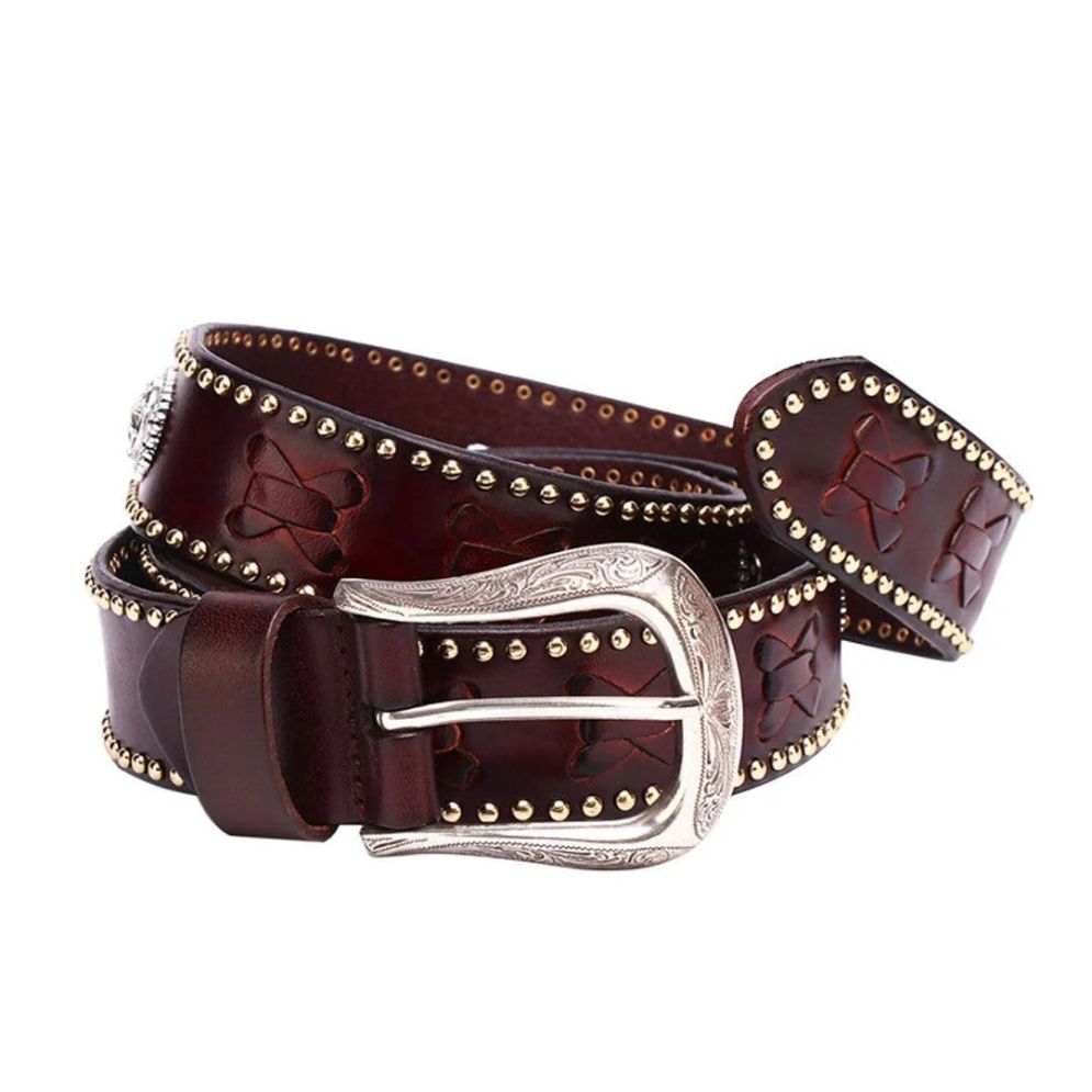 Ceinture Western en Cuir Modèle Shima  La Ceinturerie
