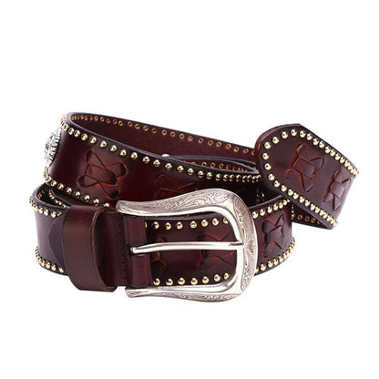 Ceinture Western en Cuir Modèle Shima  La Ceinturerie
