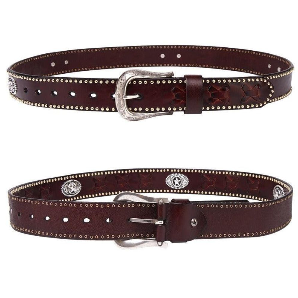 Ceinture Western en Cuir Modèle Shima  La Ceinturerie
