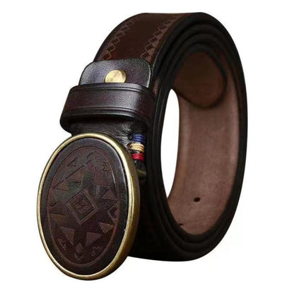 Ceinture Western en Cuir Modèle Syllia - La Ceinturerie