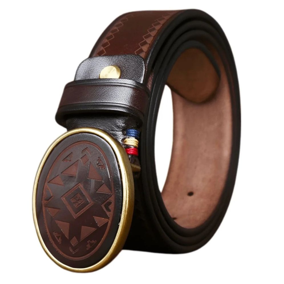 Ceinture Western en Cuir Modèle Syllia - La Ceinturerie