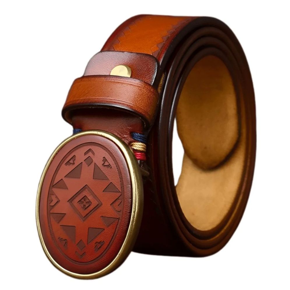 Ceinture Western en Cuir Modèle Syllia - La Ceinturerie