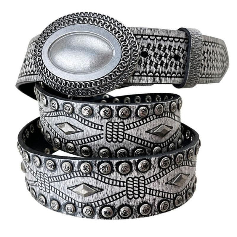 Ceinture Western en Cuir Modèle Hototutu - La Ceinturerie
