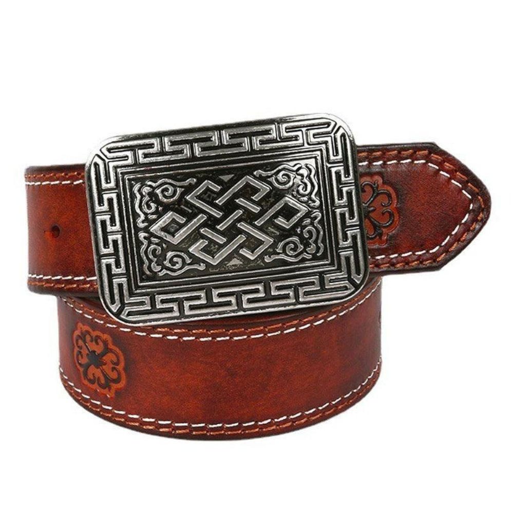 Ceinture Western en Cuir Modèle Yrsa - La Ceinturerie

