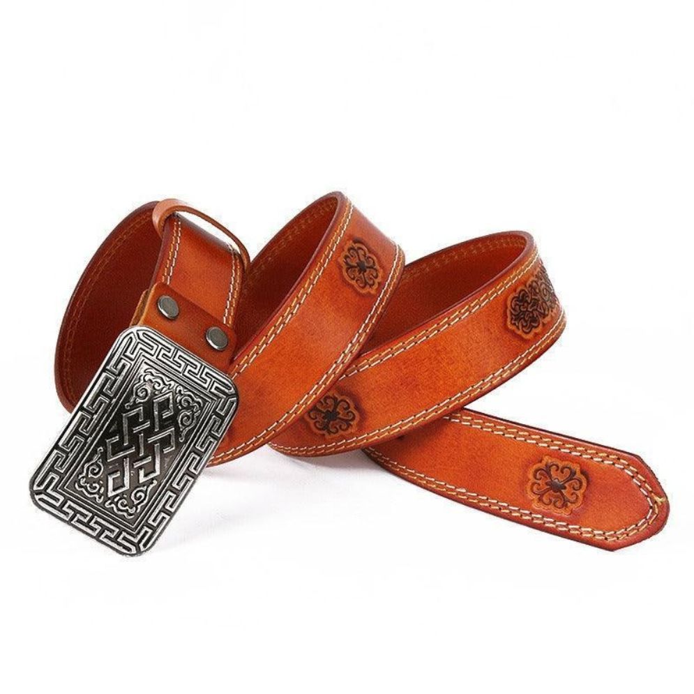 Ceinture Western en Cuir Modèle Yrsa - La Ceinturerie
