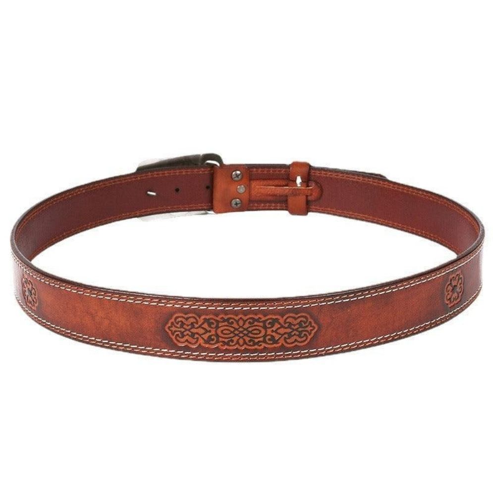 Ceinture Western en Cuir Modèle Yrsa - La Ceinturerie
