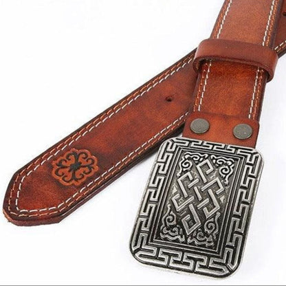 Ceinture Western en Cuir Modèle Yrsa - La Ceinturerie
